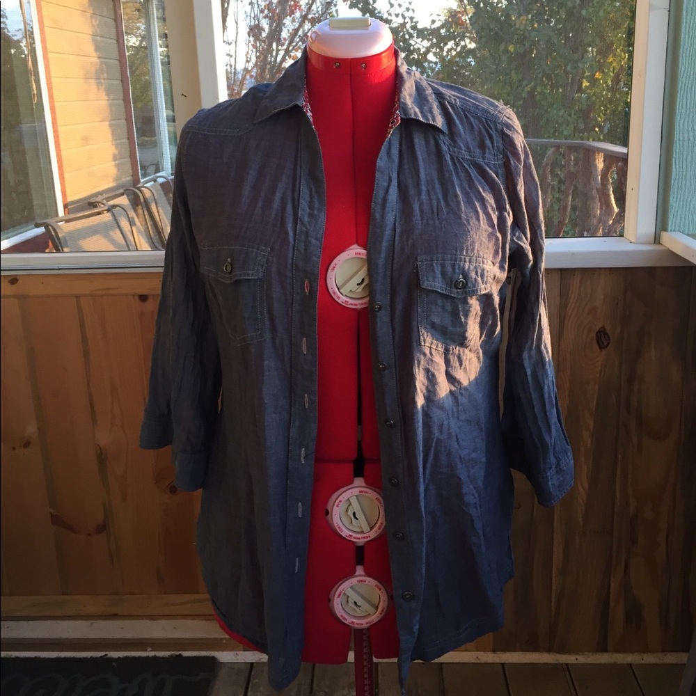 Denim Button Down